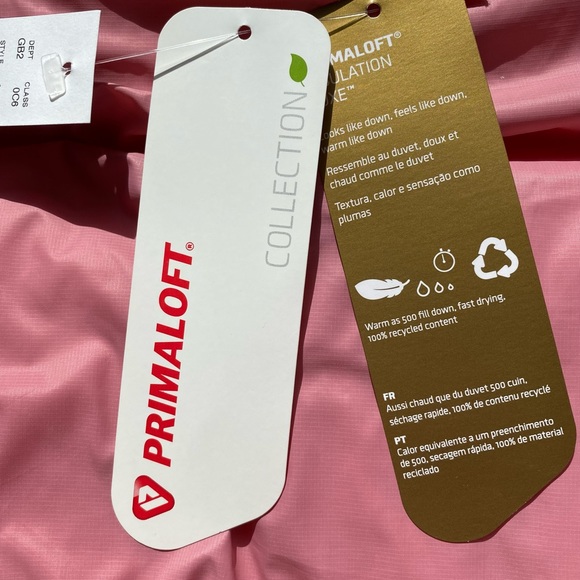 J. Crew Puffer Vest Medium Pink NWT - Picture 9 of 9